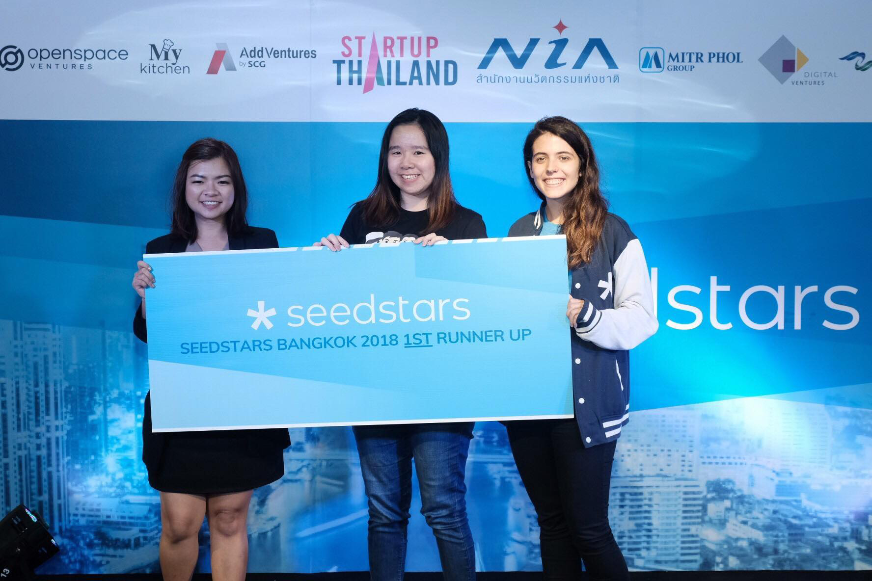 นศ. Stamford MBA คว้ารางวัลเวที StartUp “SEEDSTARS BANGKOK 2018”