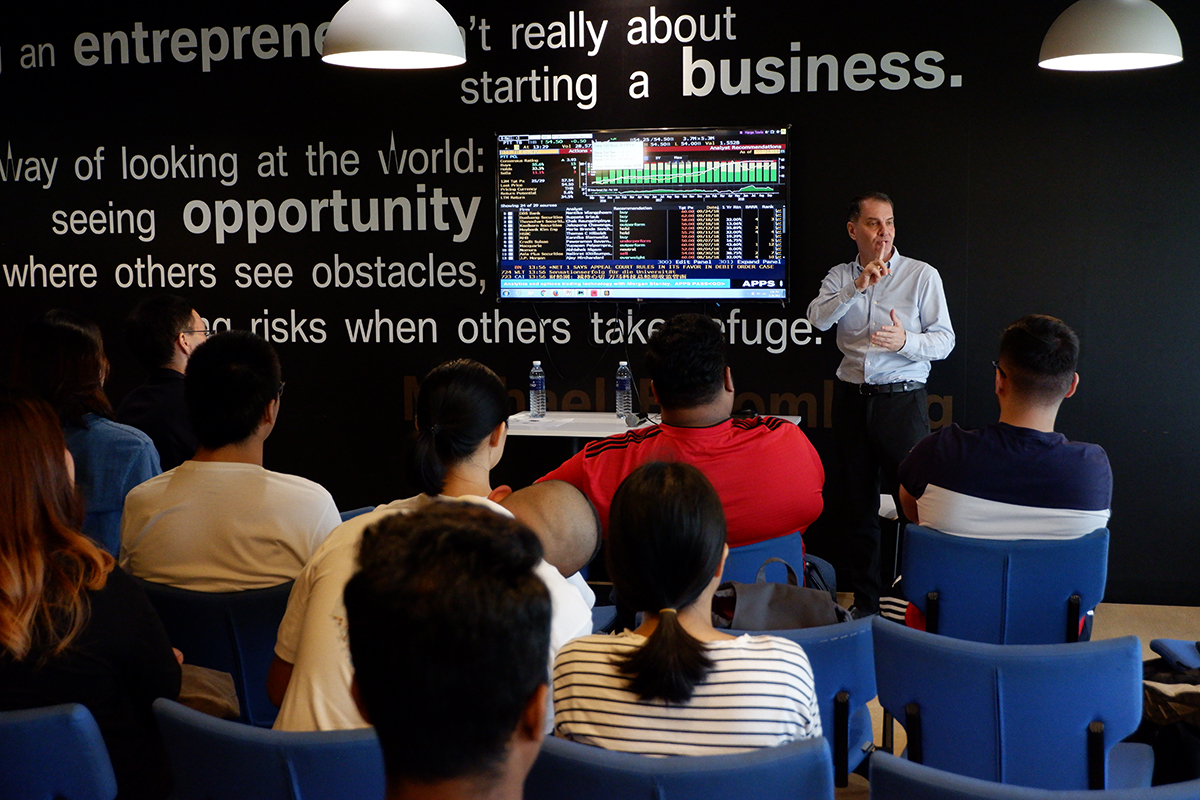 Big Ideas, Big Data, a talk by Bloomberg’s Lee Miller