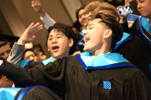 How does it feel to graduate from Stamford International University?