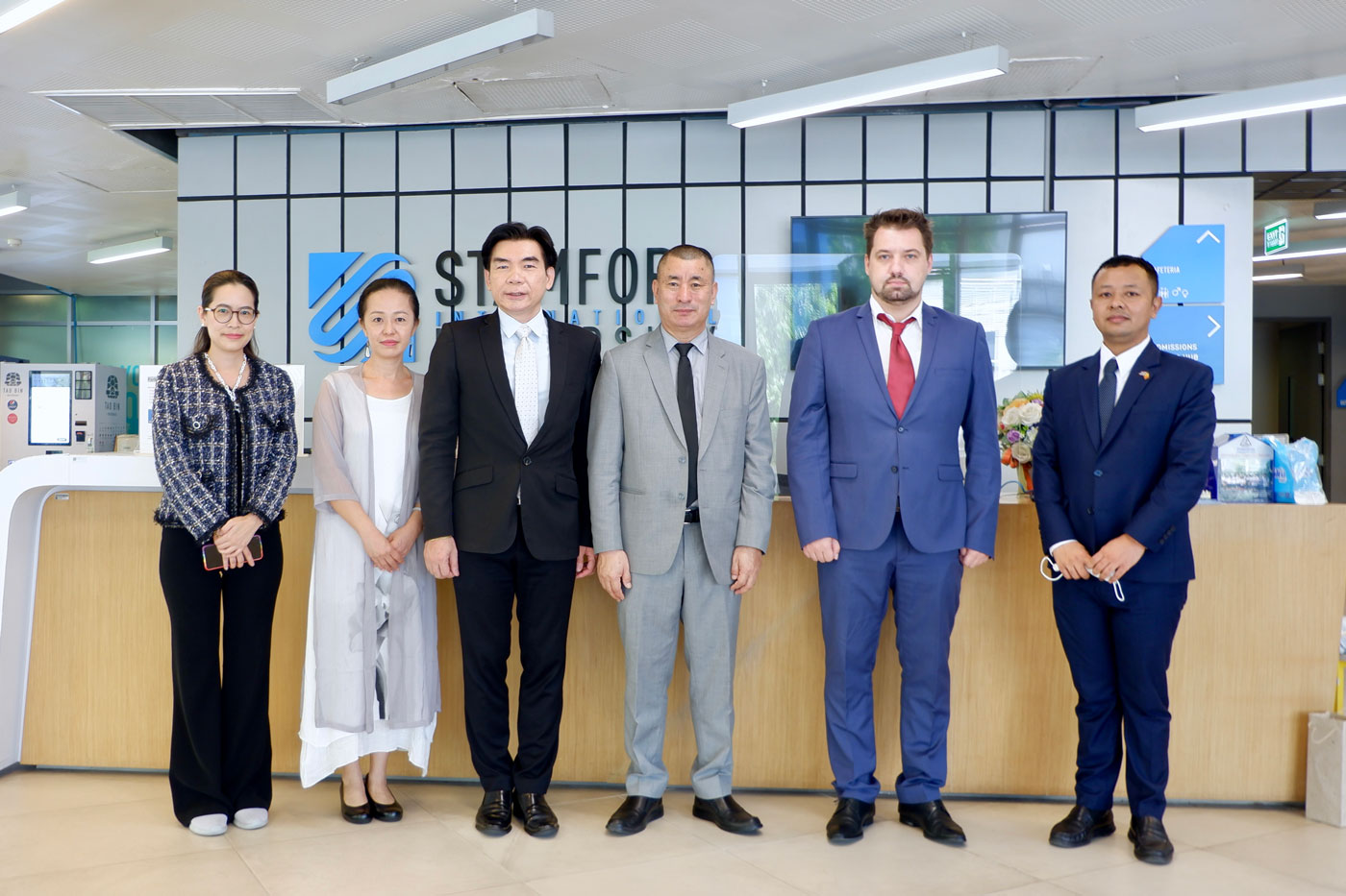 The Ambassador of Bhutan to Thailand Visited Stamford International University